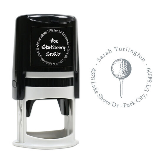 Golf Tee Self-Inking Stamp